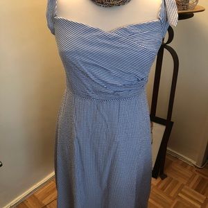 J Crew Fit and Flare Dress